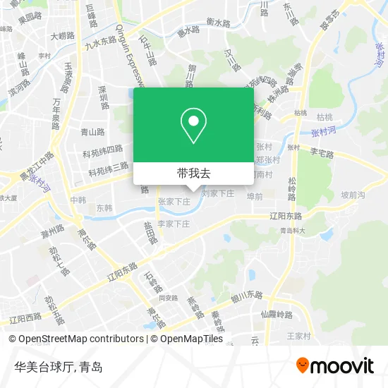 华美台球厅地图