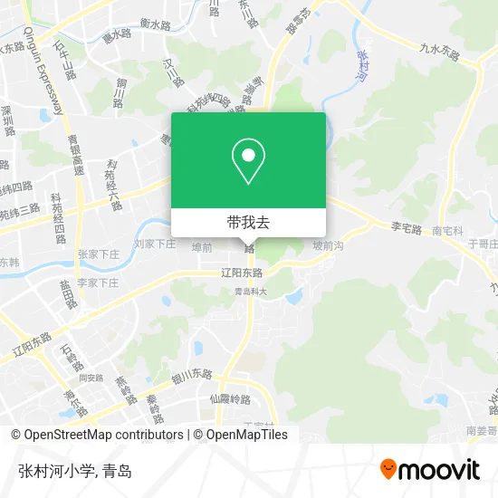 张村河小学地图