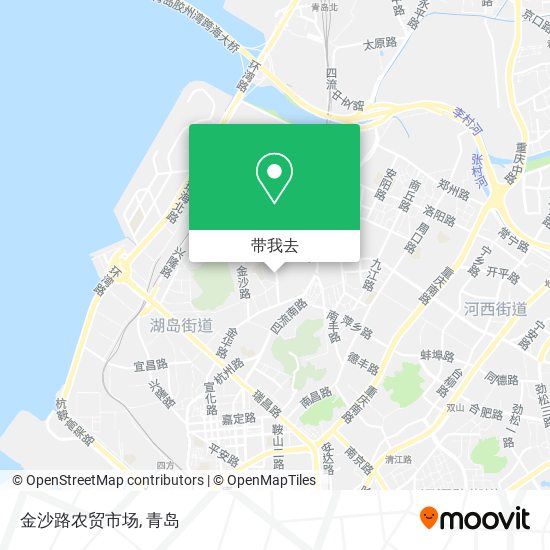 金沙路农贸市场地图