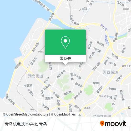 青岛机电技术学校地图