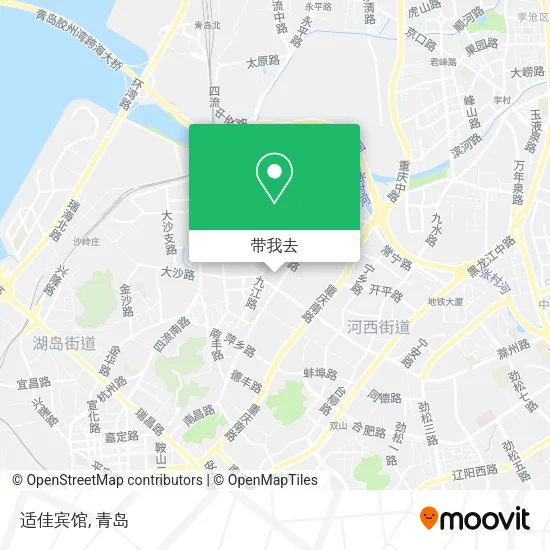 适佳宾馆地图