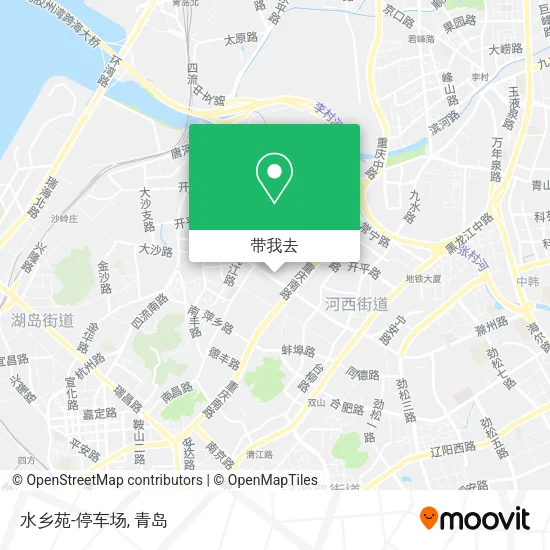 水乡苑-停车场地图