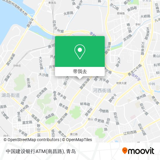 中国建设银行ATM(南昌路)地图