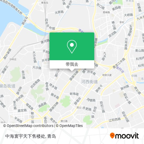 中海寰宇天下售楼处地图