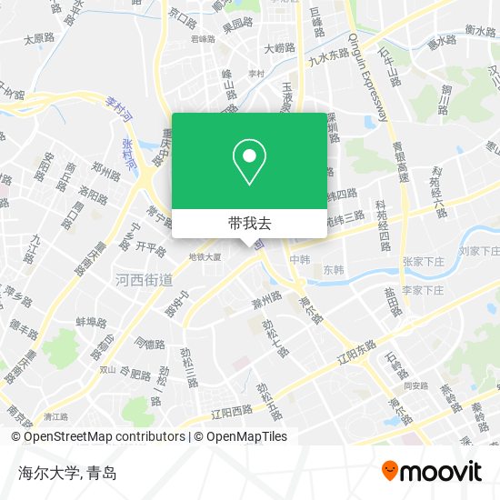 海尔大学地图
