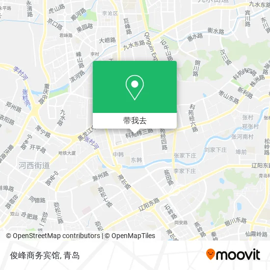 俊峰商务宾馆地图