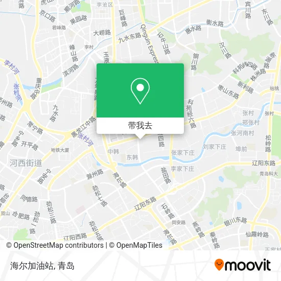 海尔加油站地图