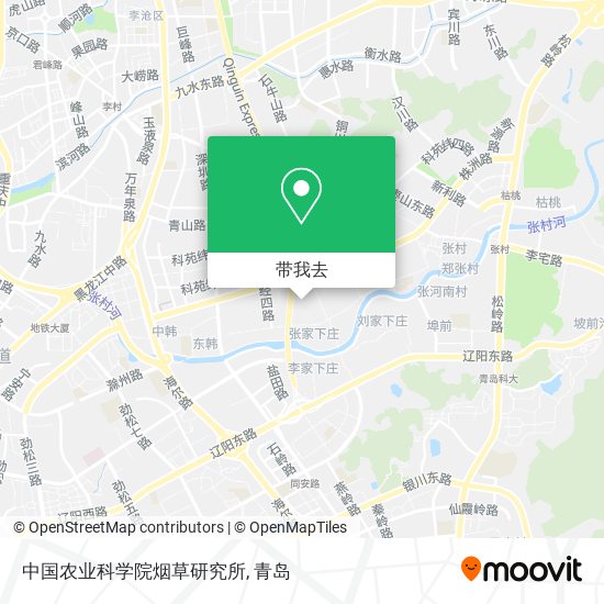 中国农业科学院烟草研究所地图