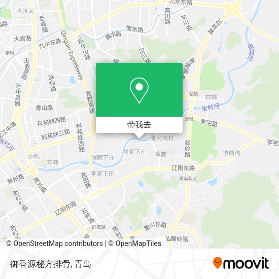 御香源秘方排骨地图