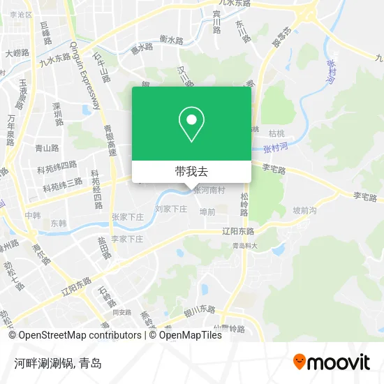 河畔涮涮锅地图