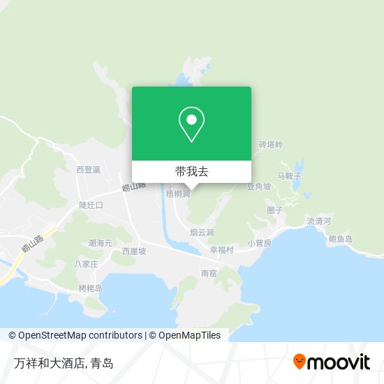 万祥和大酒店地图