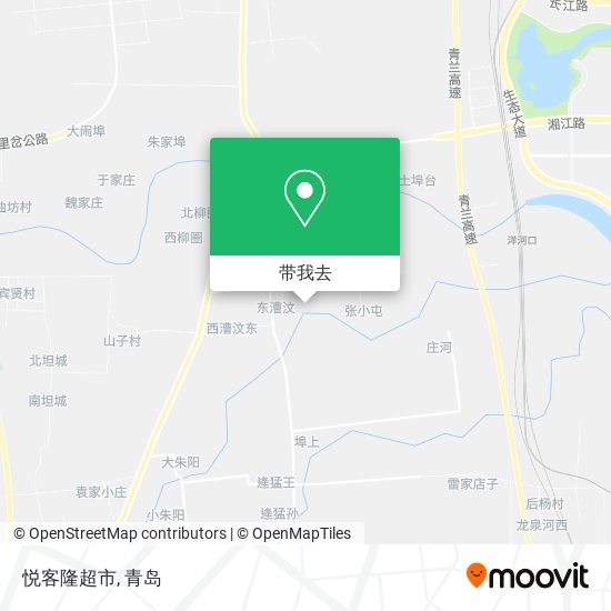 悦客隆超市地图