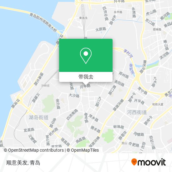 顺意美发地图