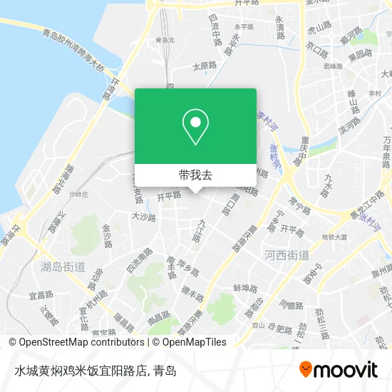 水城黄焖鸡米饭宜阳路店地图