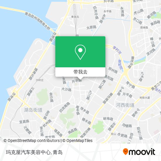 玛克屋汽车美容中心地图