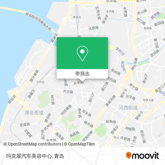 玛克屋汽车美容中心地图