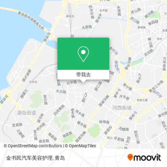 金书民汽车美容护理地图