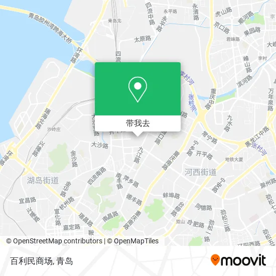 百利民商场地图