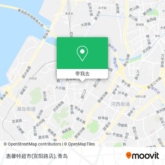 惠馨特超市(宣阳路店)地图