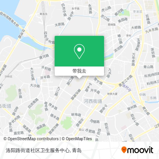 洛阳路街道社区卫生服务中心地图