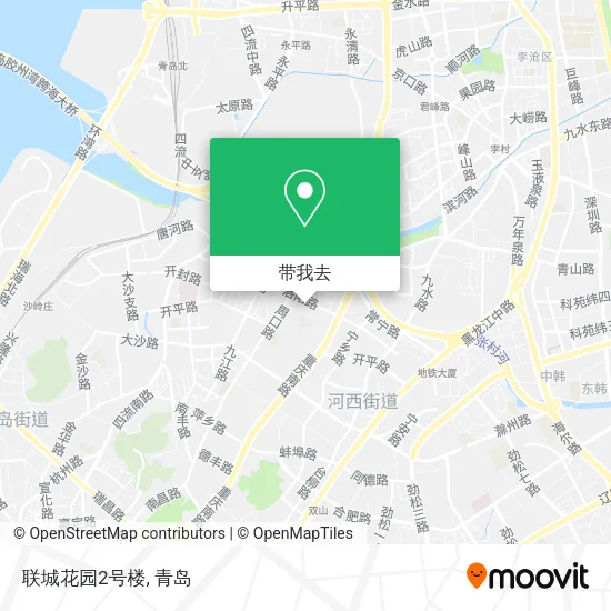 联城花园2号楼地图