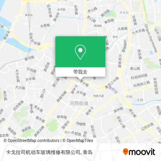 卡戈拉司机动车玻璃维修有限公司地图