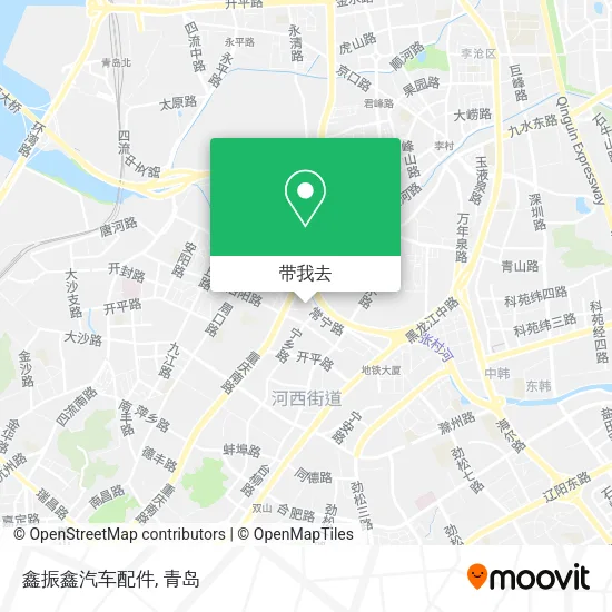 鑫振鑫汽车配件地图