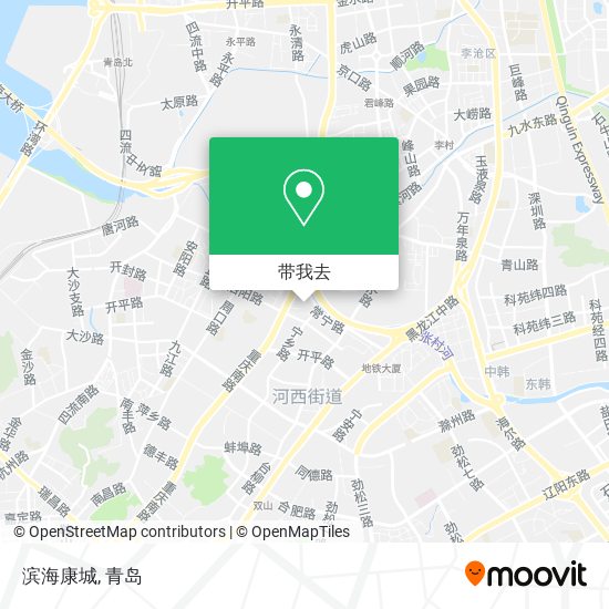 滨海康城地图