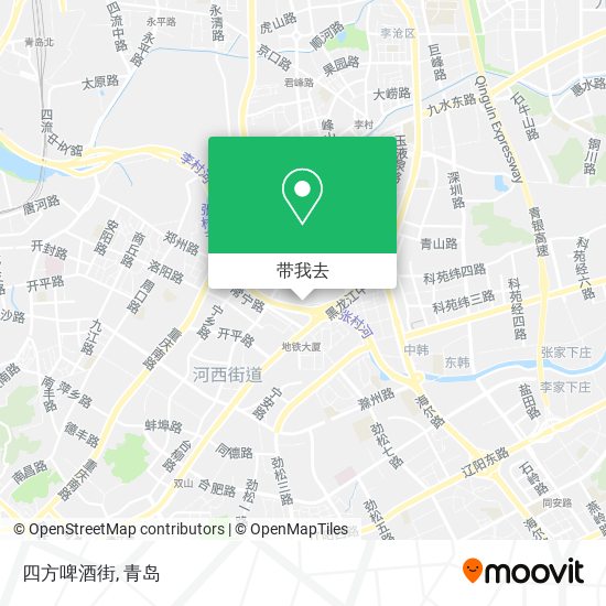 四方啤酒街地图