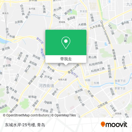东城水岸-25号楼地图