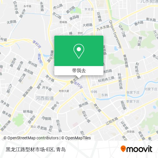 黑龙江路型材市场-E区地图