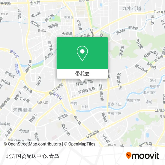 北方国贸配送中心地图