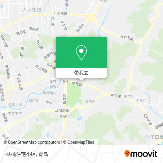 枯桃住宅小区地图