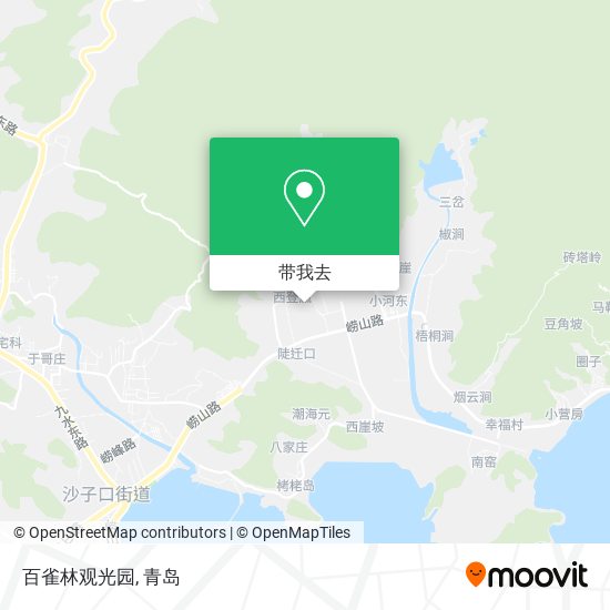百雀林观光园地图