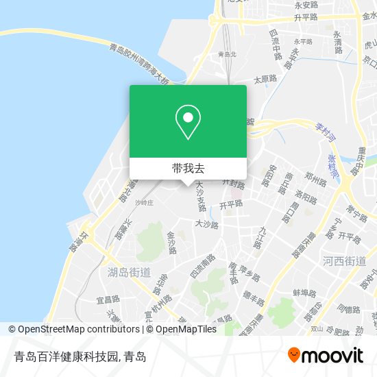 青岛百洋健康科技园地图