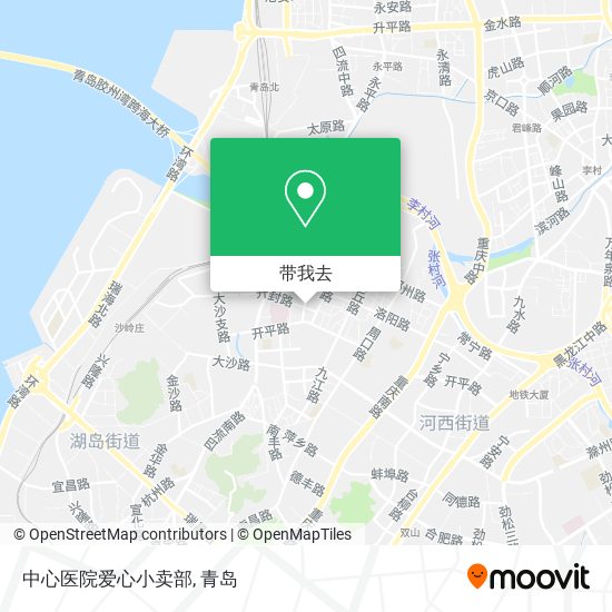中心医院爱心小卖部地图