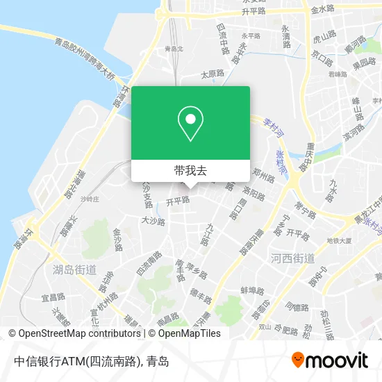 中信银行ATM(四流南路)地图