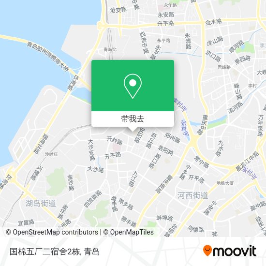 国棉五厂二宿舍2栋地图