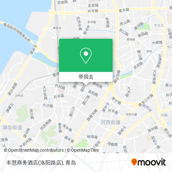 丰慧商务酒店(洛阳路店)地图