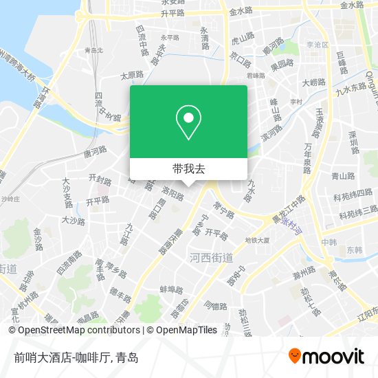 前哨大酒店-咖啡厅地图