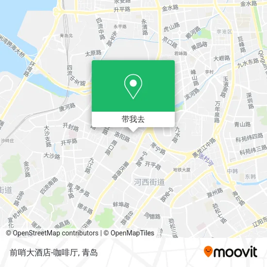 前哨大酒店-咖啡厅地图