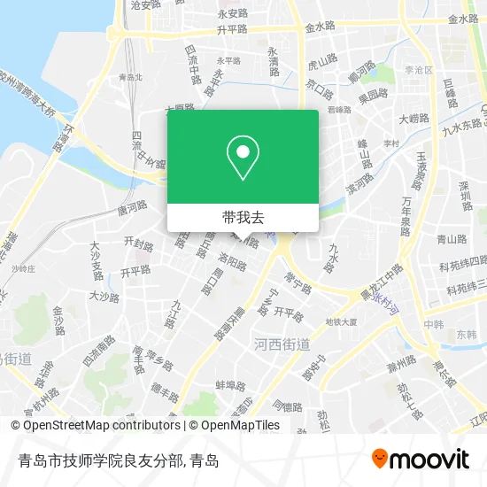 青岛市技师学院良友分部地图