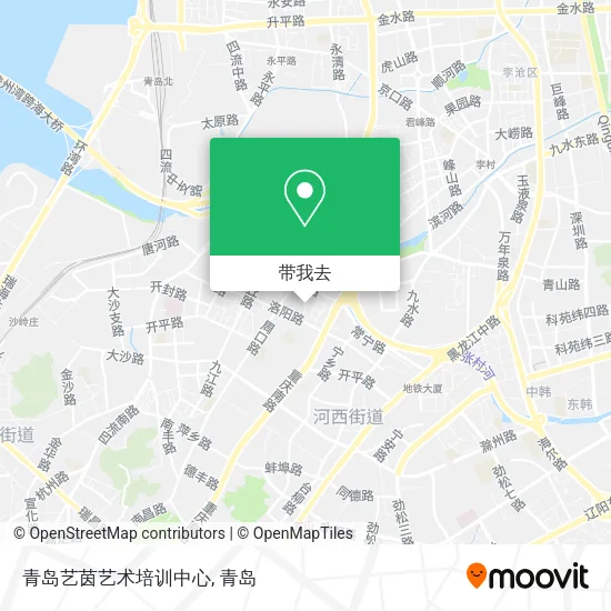 青岛艺茵艺术培训中心地图