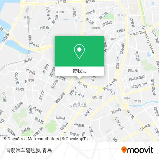 雷朋汽车隔热膜地图