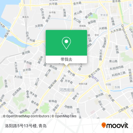 洛阳路5号13号楼地图