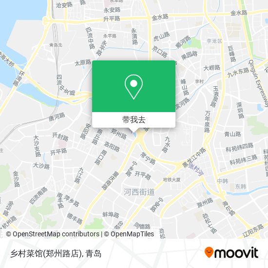 乡村菜馆(郑州路店)地图