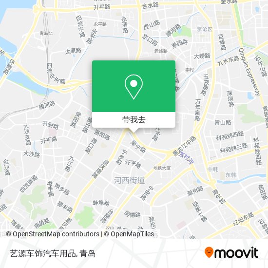 艺源车饰汽车用品地图