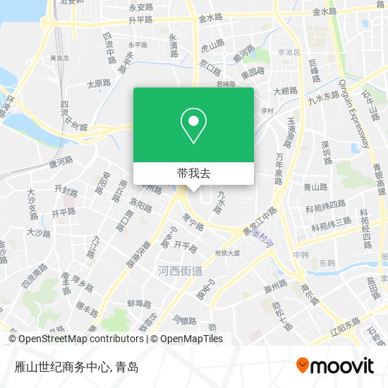 雁山世纪商务中心地图