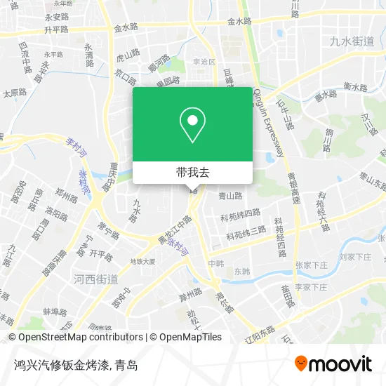 鸿兴汽修钣金烤漆地图
