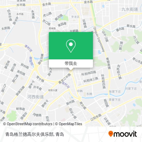 青岛格兰德高尔夫俱乐部地图